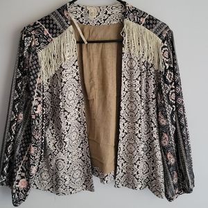 Gimmicks Cropped Bomber Jacket